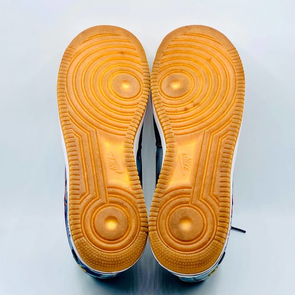 Nike Air Force 1 Low 'Acid Washed Denim' Great Condition (Size 13) - Picture 8 of 8